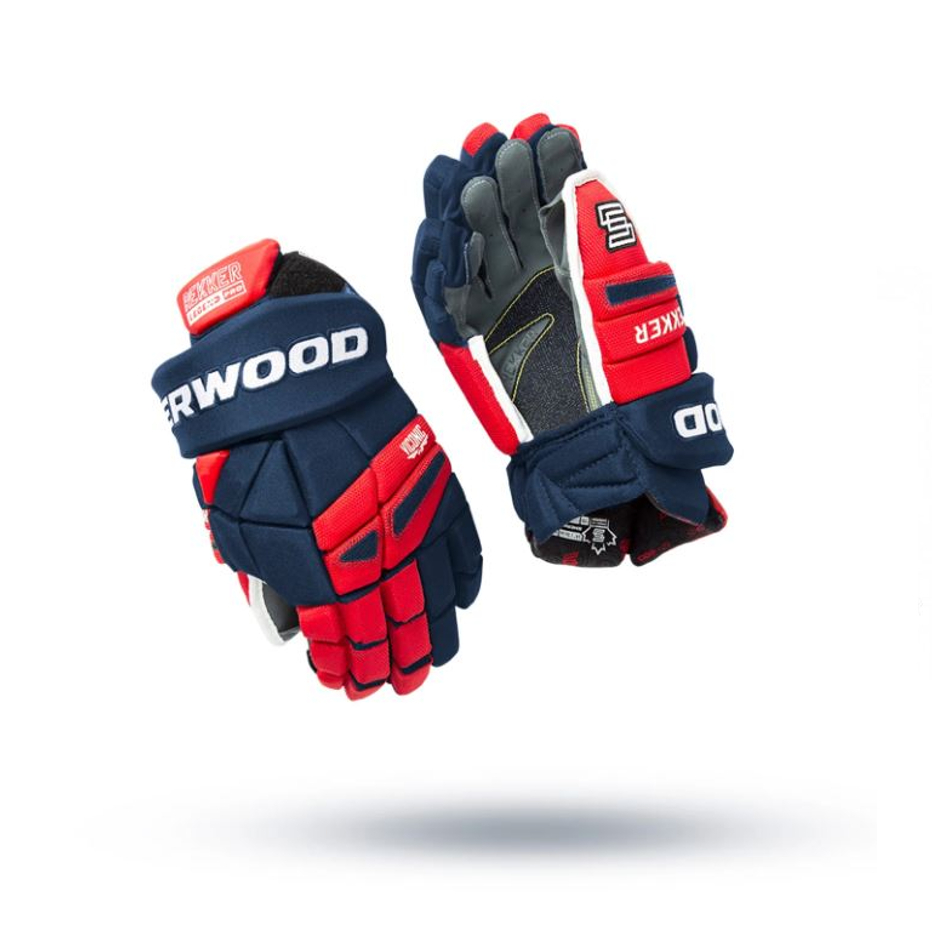 Sherwood Rukavice Sherwood Rekker Legend Pro SR, Senior, tmavo modrá-červená-biela, 15"