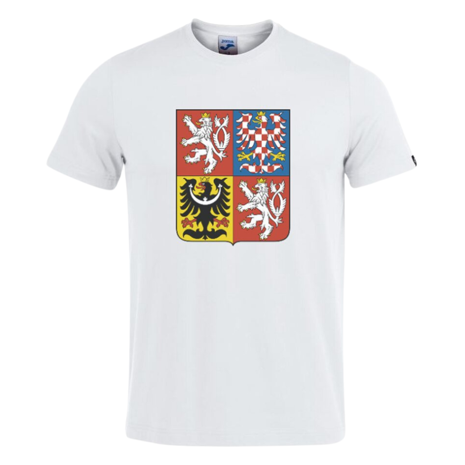 Joma Tričko Joma Team Czech White, Senior, biela, XXXXXXXS