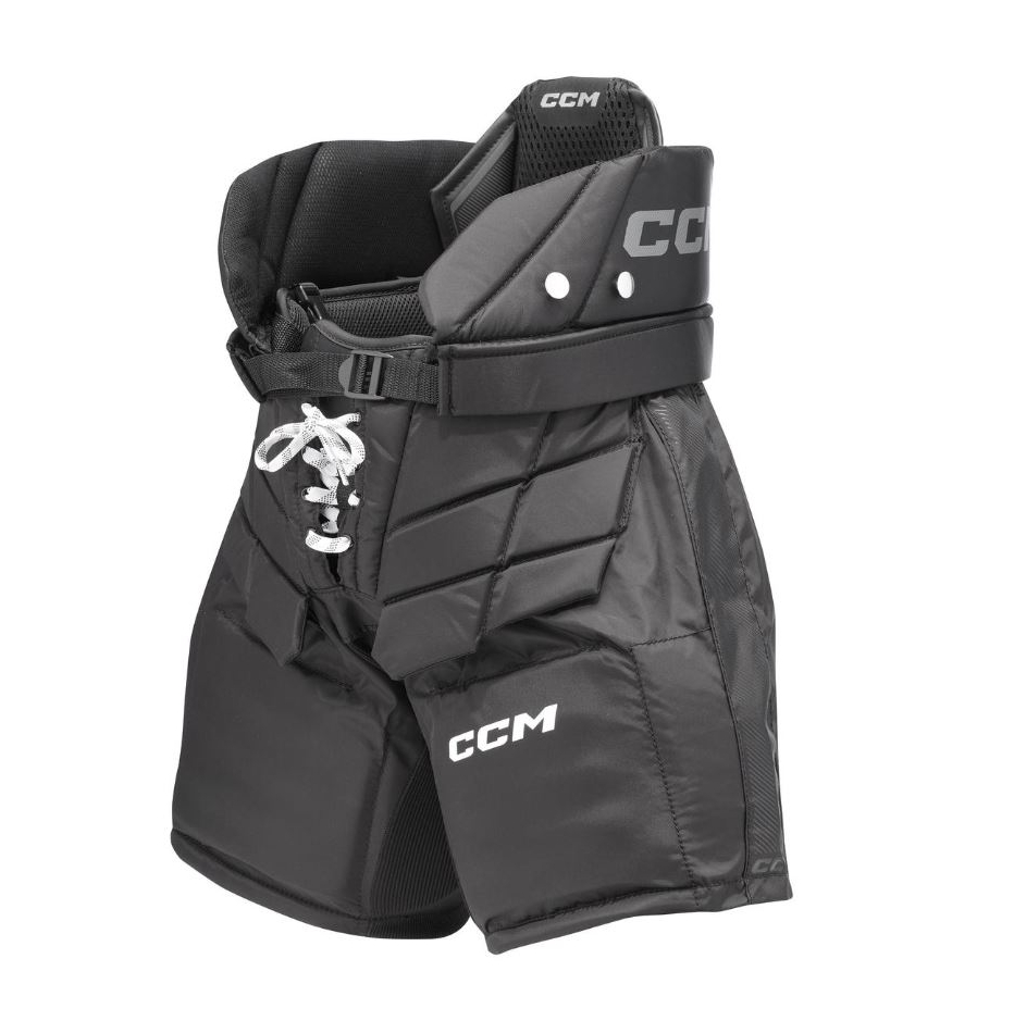 CCM Brankárske nohavice CCM Axis F5 JR, Junior, S, tmavo modrá