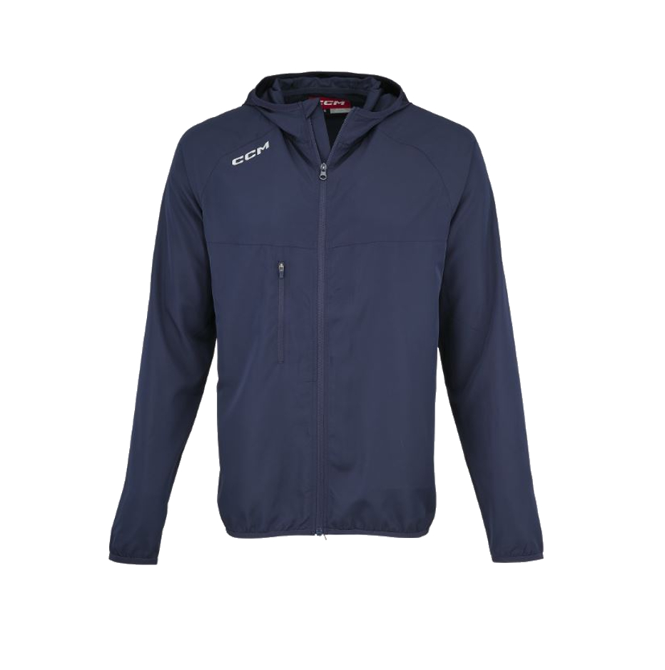 CCM Bunda CCM Windbreaker Training SR, Senior, XS, tmavo modrá