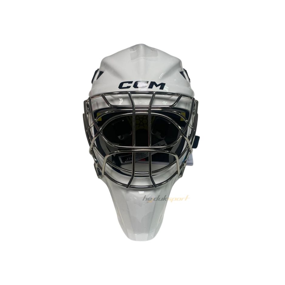 CCM Maska CCM Axis F5 JR, Junior, 52-57cm, biela