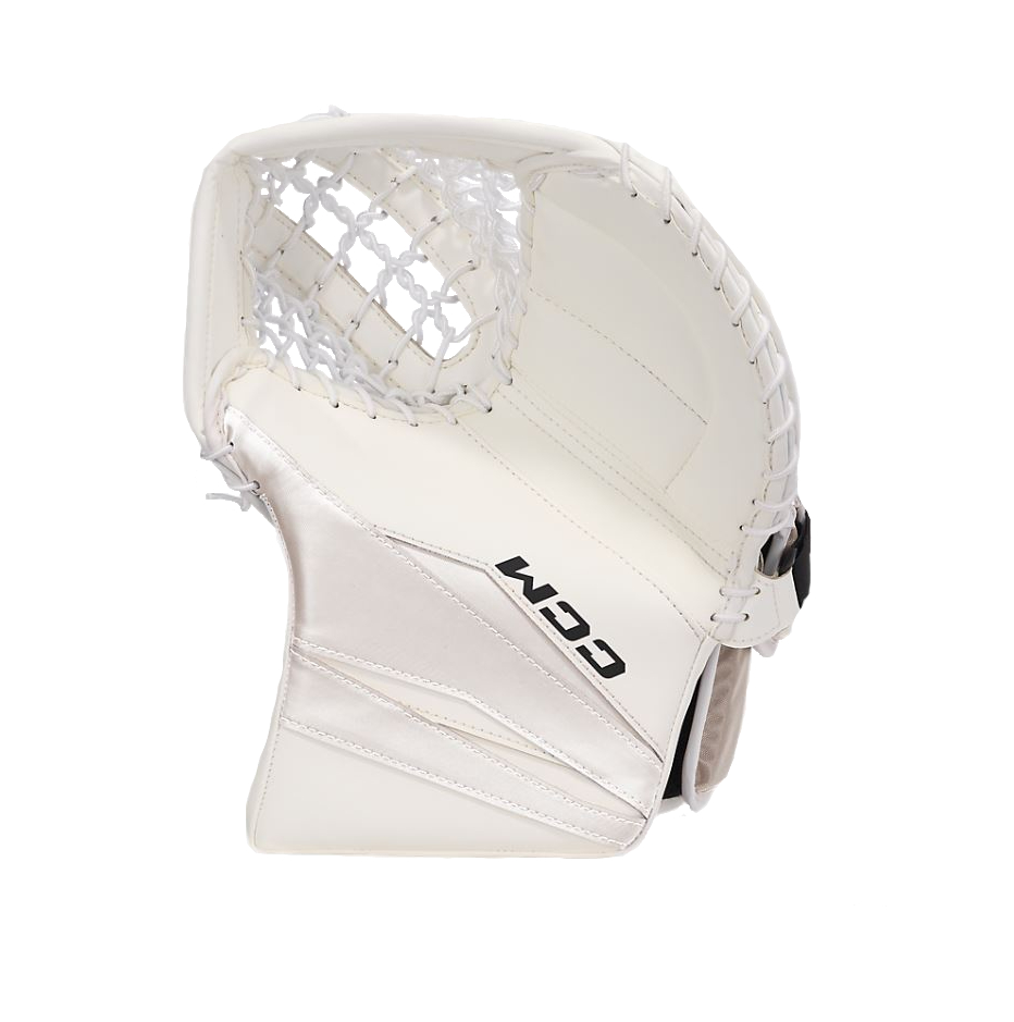 CCM Lapačka CCM Axis F9 INT, Intermediate, biela, Klasický gard