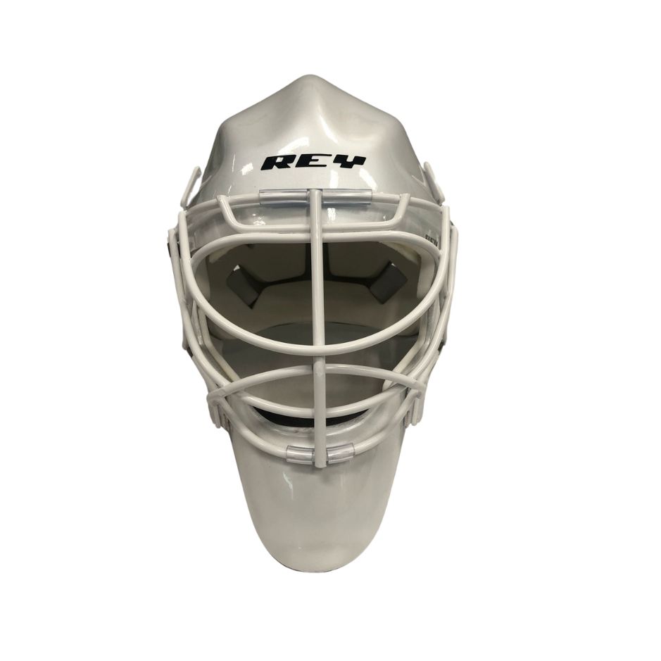 Rey Maska Rey Breza Fiber Glass, biela, Senior, M, 55-59cm