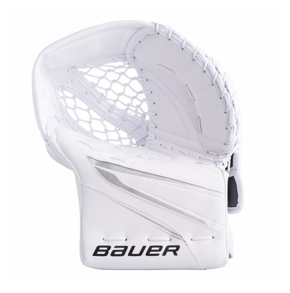 Bauer Lapačka Bauer Supreme MVPRO S24 SR, Senior, biela, Klasický gard