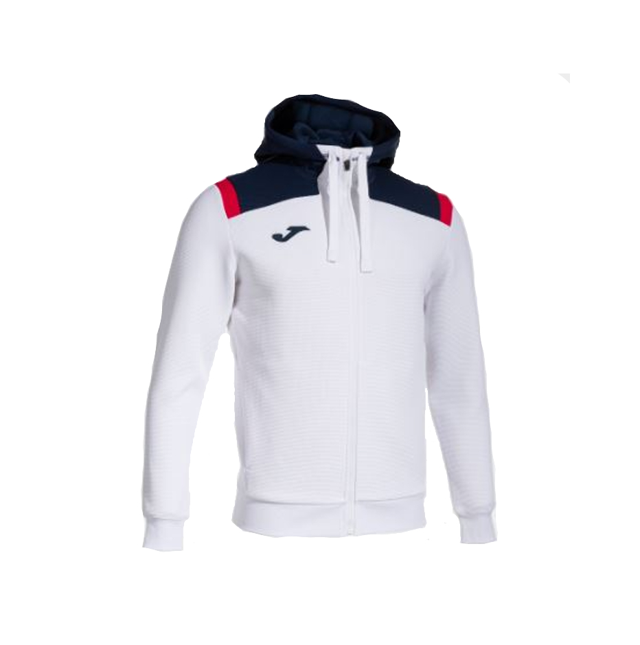 Joma Mikina Joma Toledo Zip-Up, biela-tmavo modrá, XXL