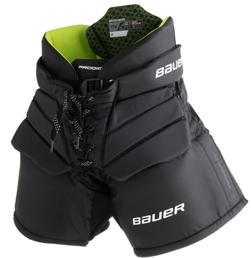 Bauer Brankárske nohavice Bauer Prodigy S24 YTH, Detská, S-M, čierna