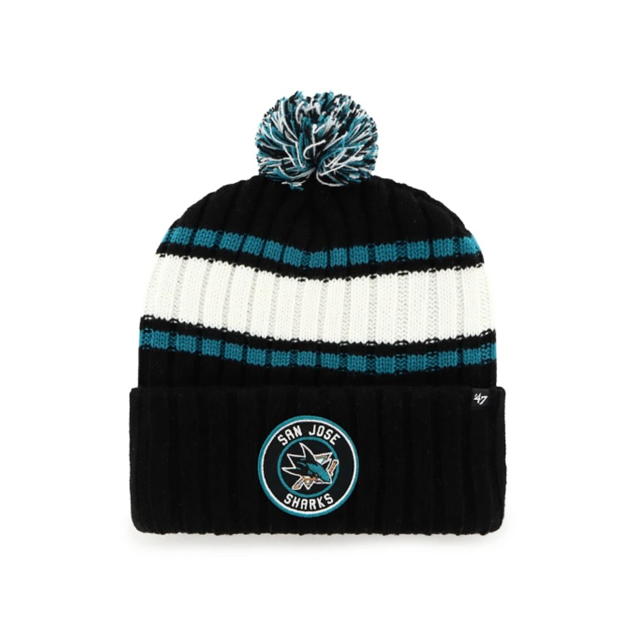 47' Brand Čiapka NHL 47 Brand Plateau Cuff SR, Senior, San Jose Sharks