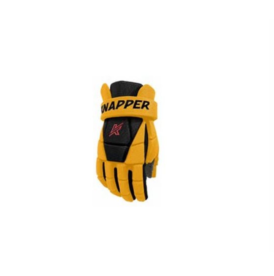 Knapper Hokejbalové rukavice Knapper AK3 S24 JR, Junior, žltá, 12"