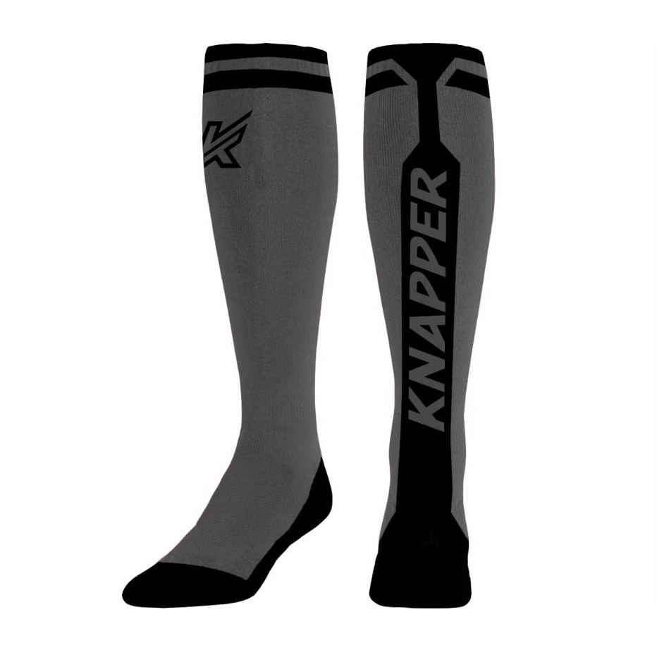Knapper Ponožky Knapper High SR, šedá, Senior, 7.0-9.0