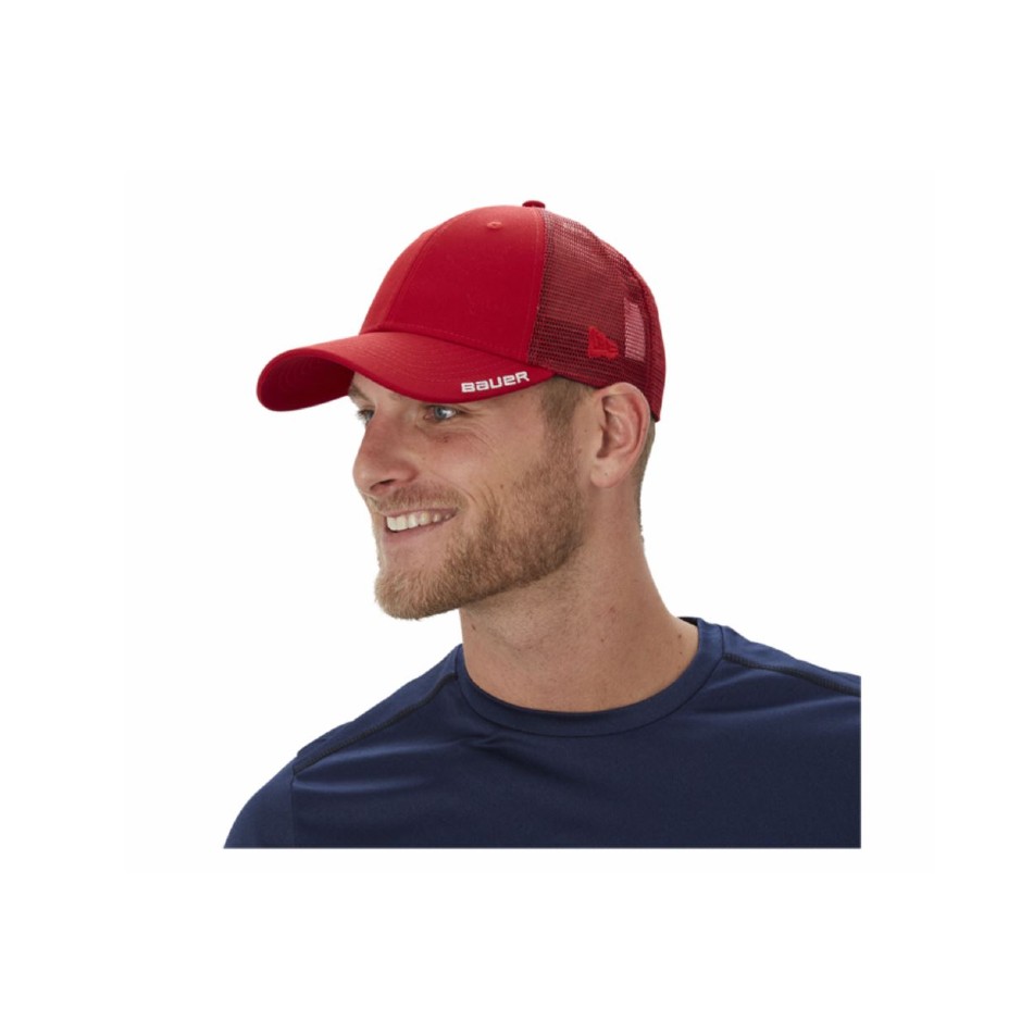 Bauer Šiltovka Bauer New Era Team 9Forty ADJ, Detská, červená