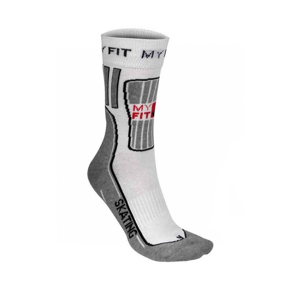Powerslide Ponožky Powerslide MY FIT Skating Socks White, 39-42
