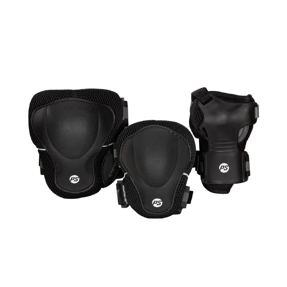 Powerslide Chrániče Powerslide Pro Black Set (sada), L