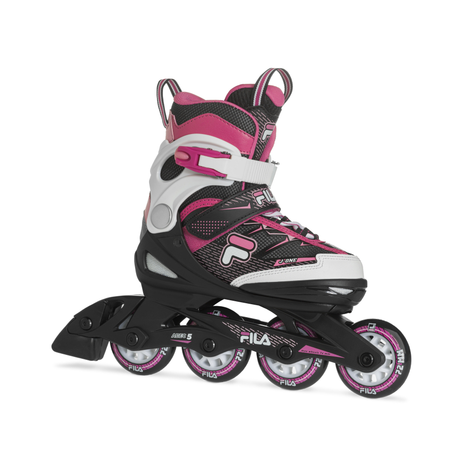 Fila Dětské kolečkové brusle Fila J-One Girl Combo 3-Set Pink/Magenta, L, 36-40, 4x, 72
