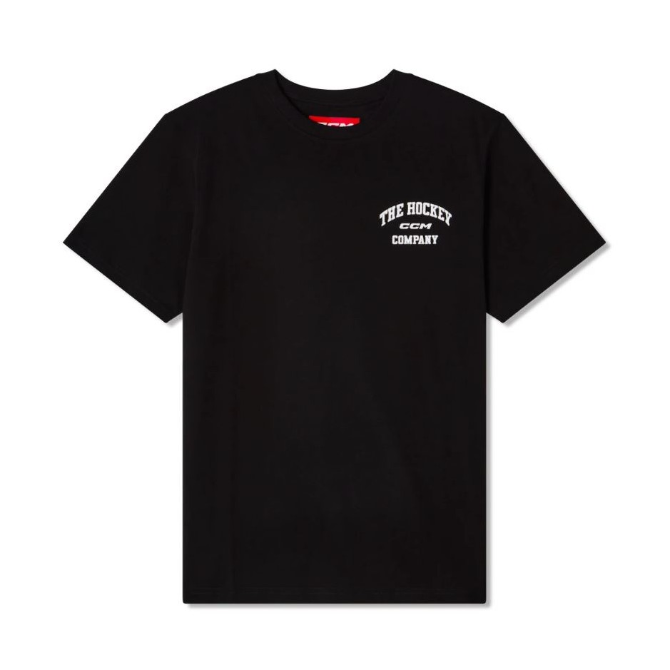 CCM Tričko CCM Athleisure Tee YTH, čierna, Dětská, S