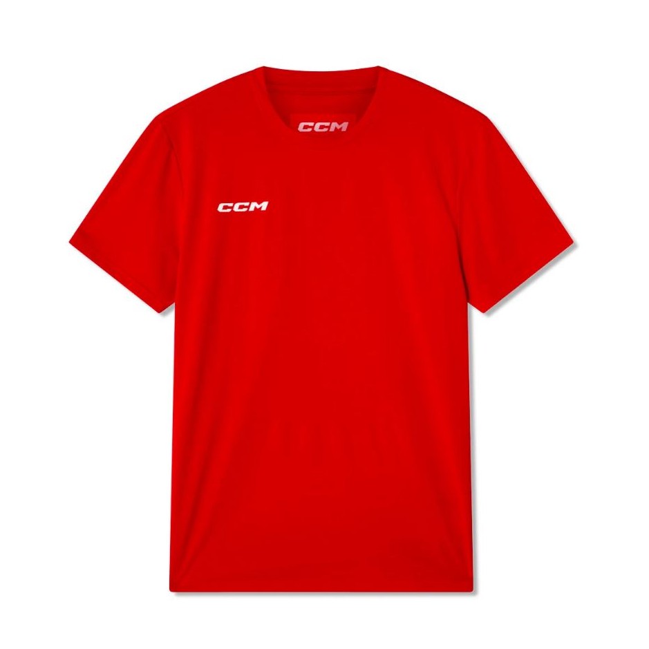 CCM Tričko CCM Lightweight Training SR, červená, Senior, XXL