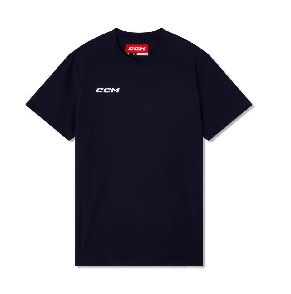 CCM Tričko CCM Lightweight Training YTH, tmavo modrá, Detská, XS