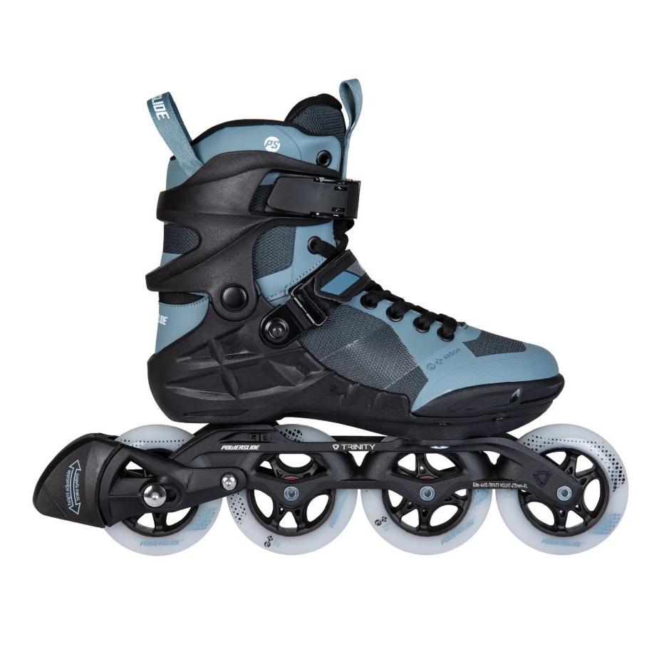 Powerslide Kolieskové korčule Powerslide Argon 90 Grey, 45, 3x, 90