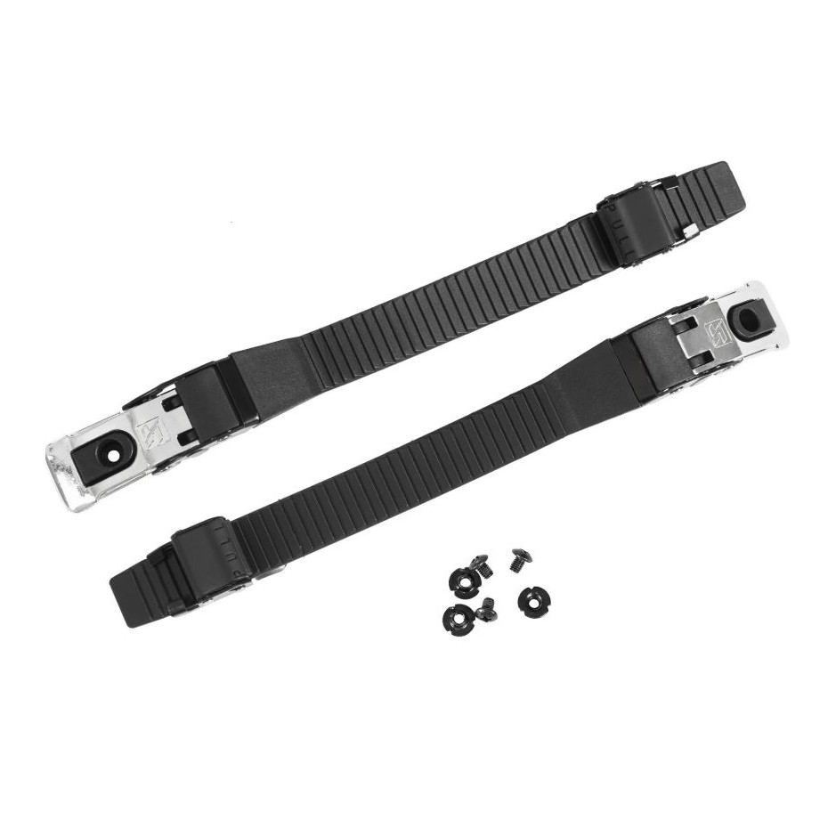 Powerslide Opasok + pracka Kizer Supreme Buckle Set Silver 20cm
