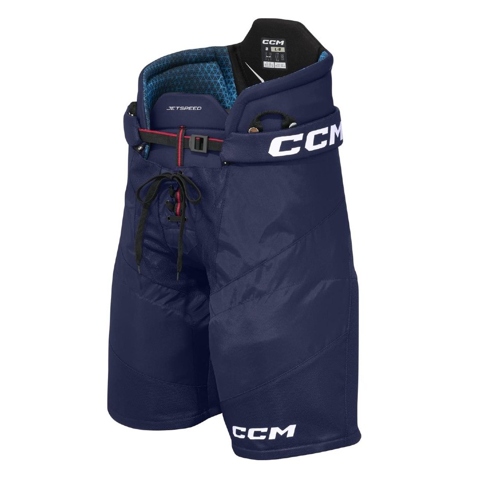 CCM Nohavice CCM Jetspeed SR, tmavo modrá, Junior, S