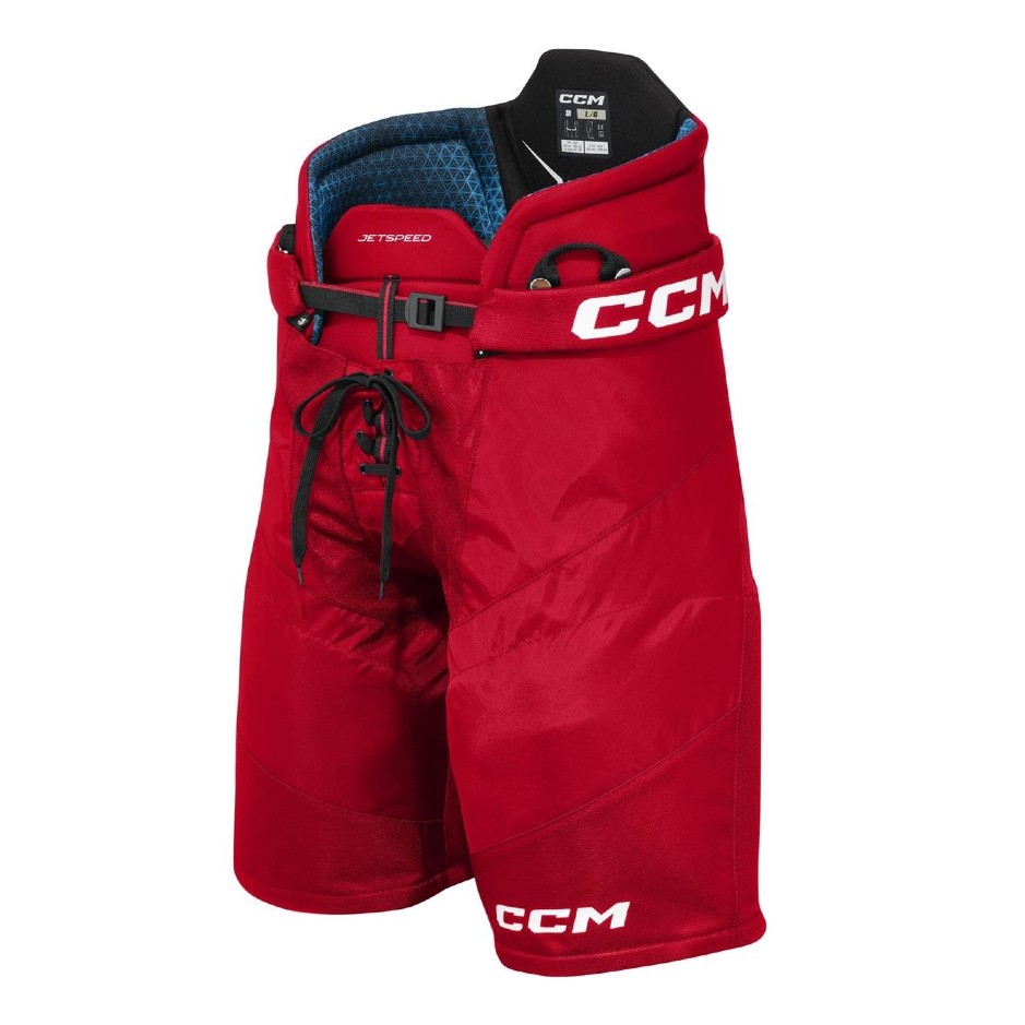 CCM Nohavice CCM Jetspeed SR, červená, Junior, S