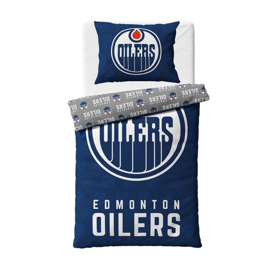 TipTrade Obliečky NHL 140x200/70x90cm, Edmonton Oilers