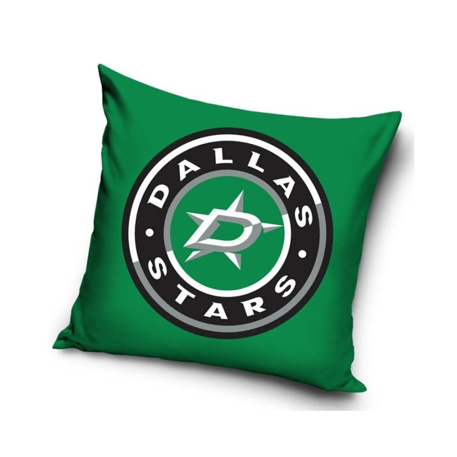 TipTrade Velúrový Vankúš NHL 40x40cm, Dallas Stars
