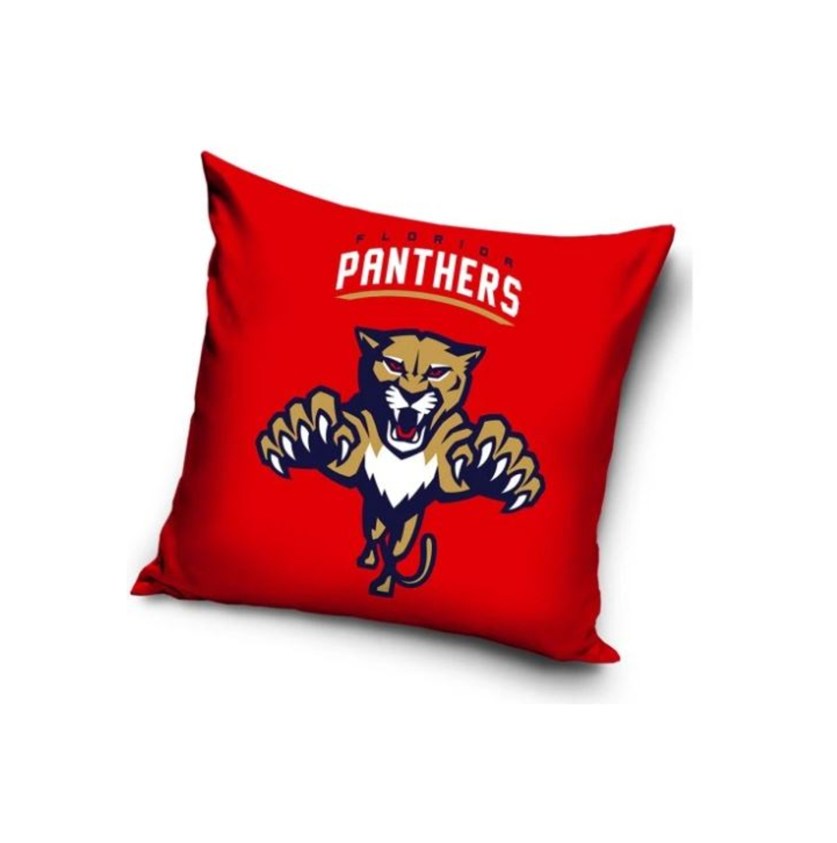 TipTrade Velurový Polštář NHL Color 40x40cm, Florida Panthers
