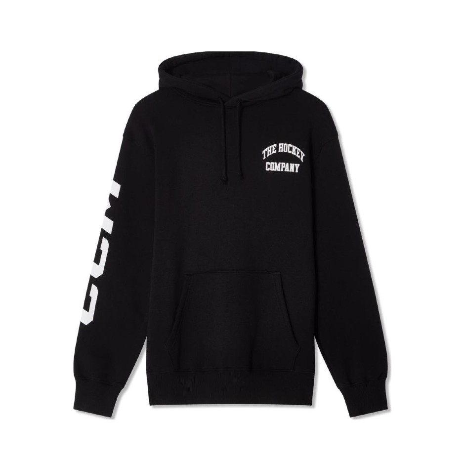 CCM Mikina CCM Athleisure Fleece Hoodie YTH, čierna, Dětská, L