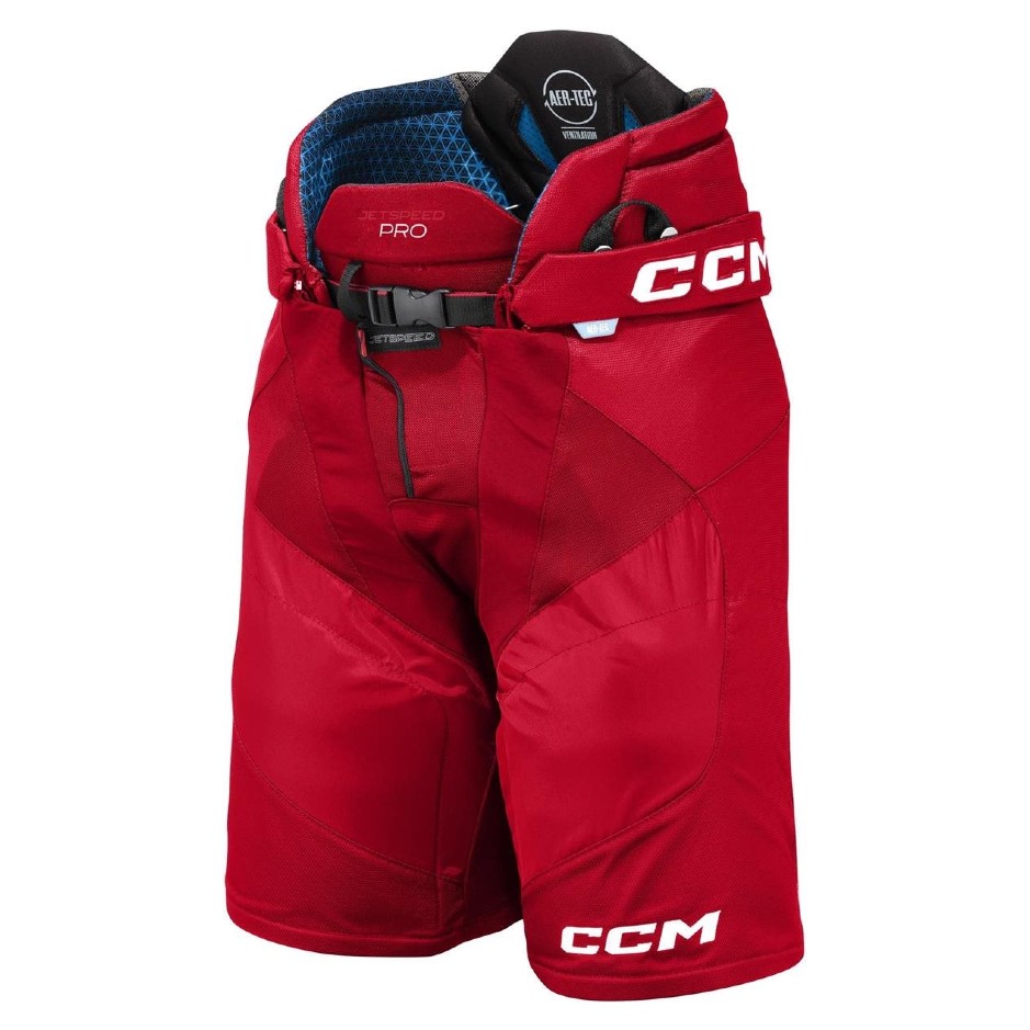 CCM Nohavice CCM Jetspeed Pro JR, červená, Junior, M