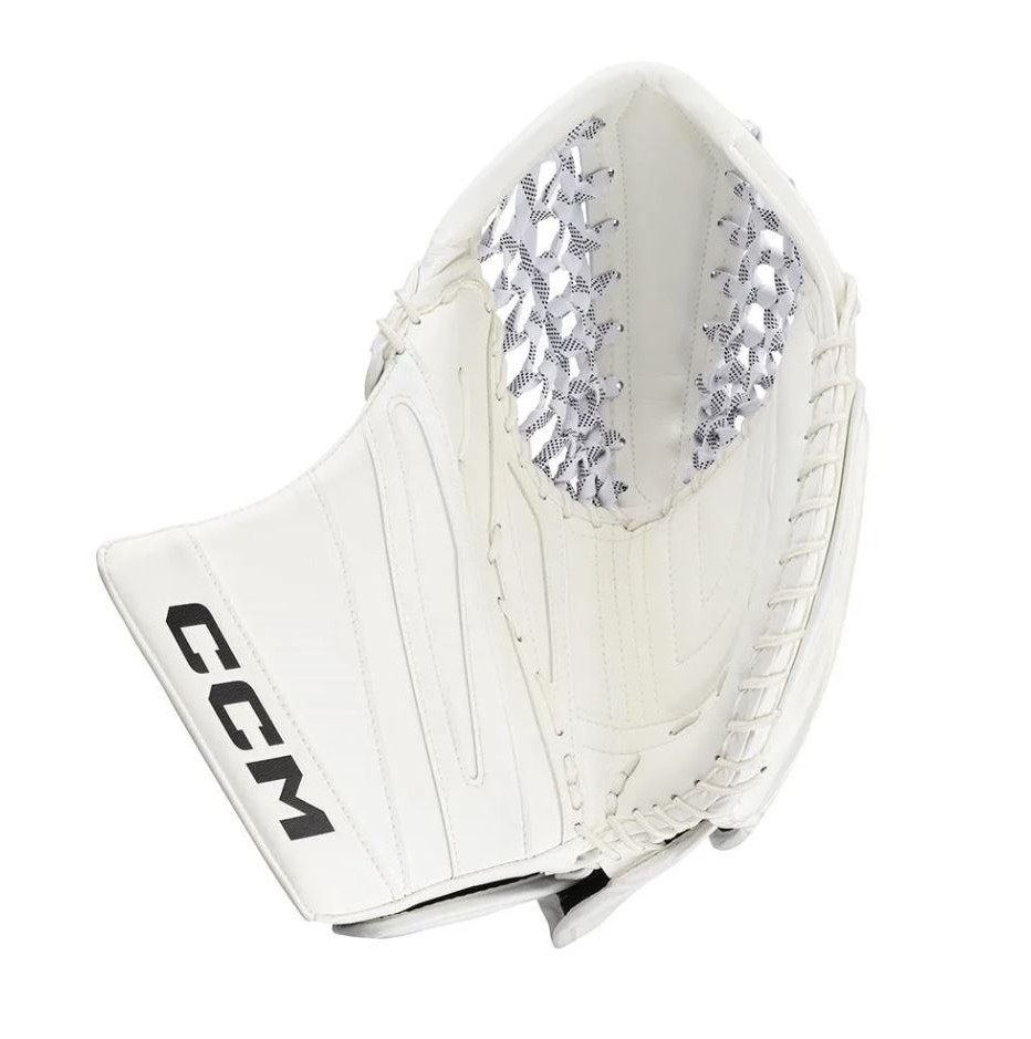 CCM Lapačka CCM Eflex 7 SR, biela, Senior, Obrátený gard