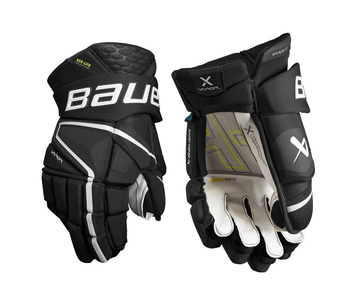 Bauer Rukavice Bauer Vapor Hyperlite S22 JR, Junior, 11", čierna