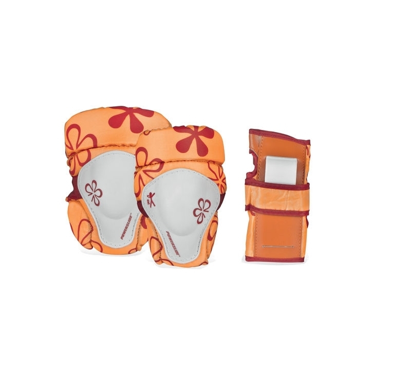 Powerslide Chrániče Powerslide Standard Kids Basic Orange (sada), XXS