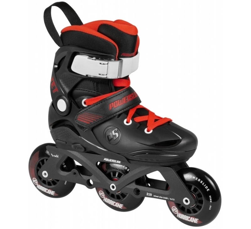 Powerslide Detské kolieskové korčule Powerslide Jet Pro Black, 3x, 76, 27-30