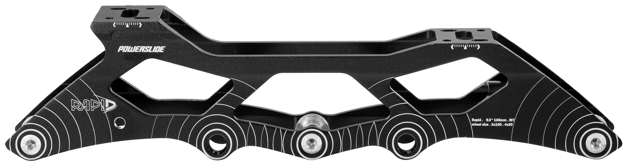 Powerslide Podvozky Powerslide Rapid 2 in 1, 4x-3x, 100-80, 244mm