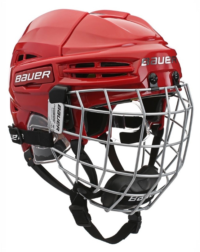 Bauer Prilba Bauer Re-Akt 100 Combo YTH, červená, Detská, 49-54cm