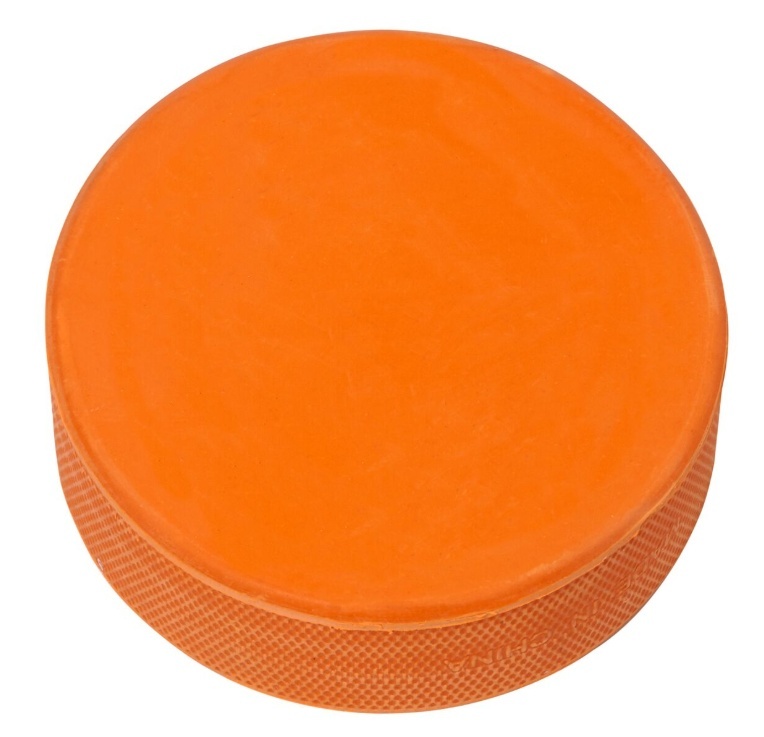 Hokejový puk Winnwell oranžový těžký (6ks), oranžová