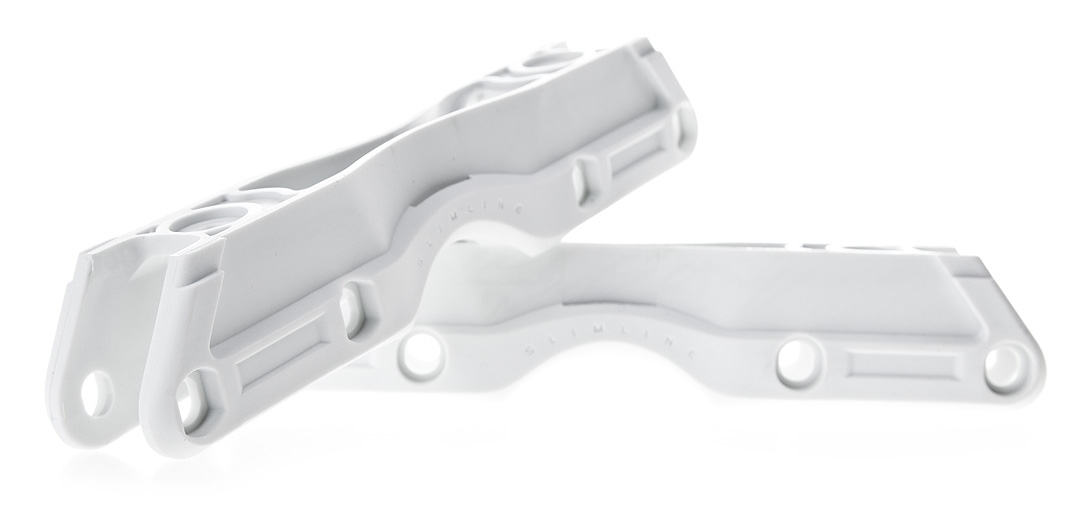 Powerslide Podvozky Kizer Slim Line II Team, biela, 2x-4x, 58-68, 240mm