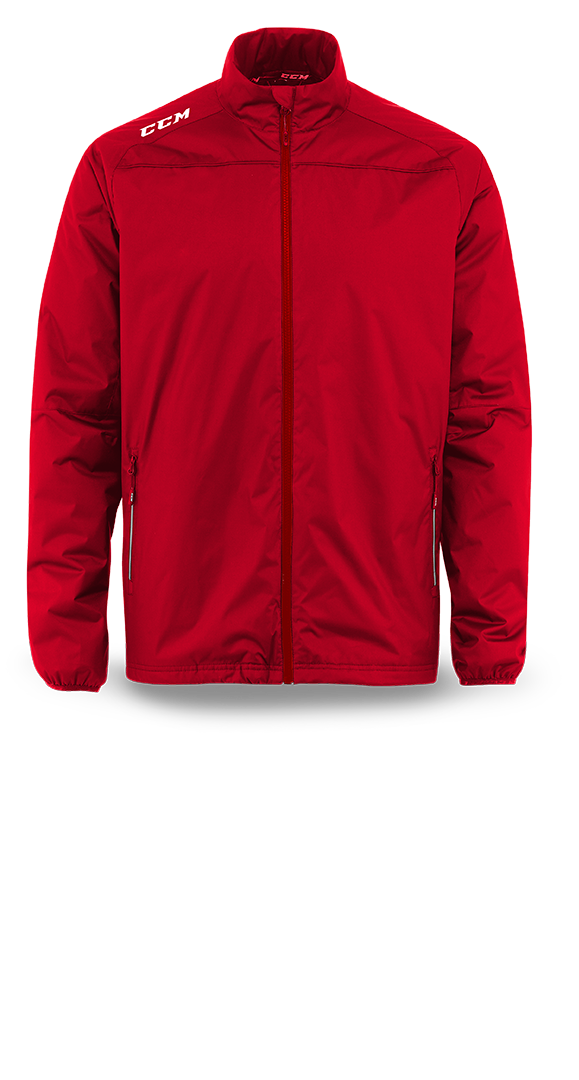 CCM Bunda CCM HD Suit Jacket YTH, červená, Detská, 140