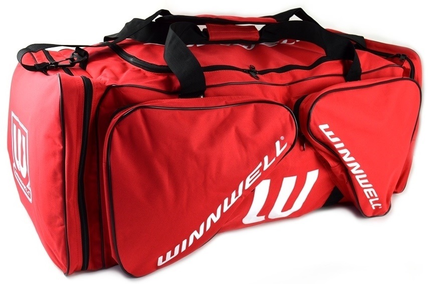 Winnwell Taška Winnwell Carry Bag JR, Junior, červená