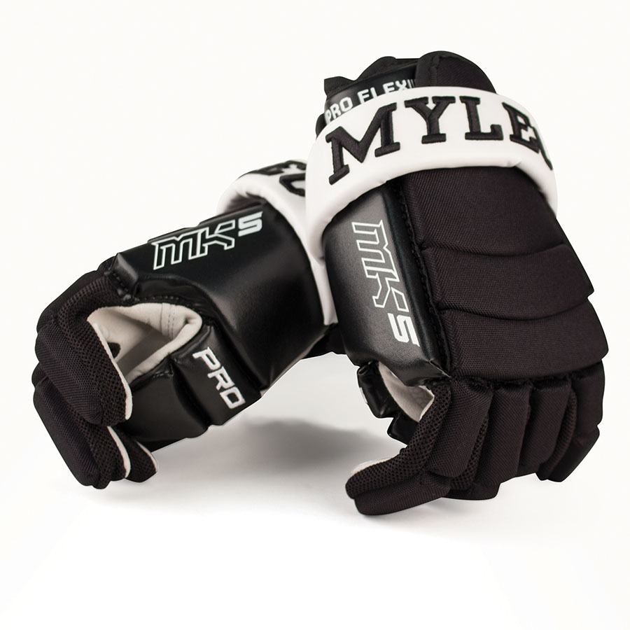 Hokejbalové rukavice Mylec MK5, 9", černá