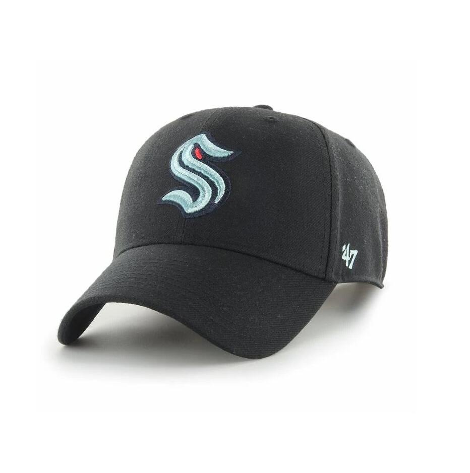 47' Brand Kšiltovka NHL 47 Brand MVP Cap Black SR, Senior, Seattle Kraken