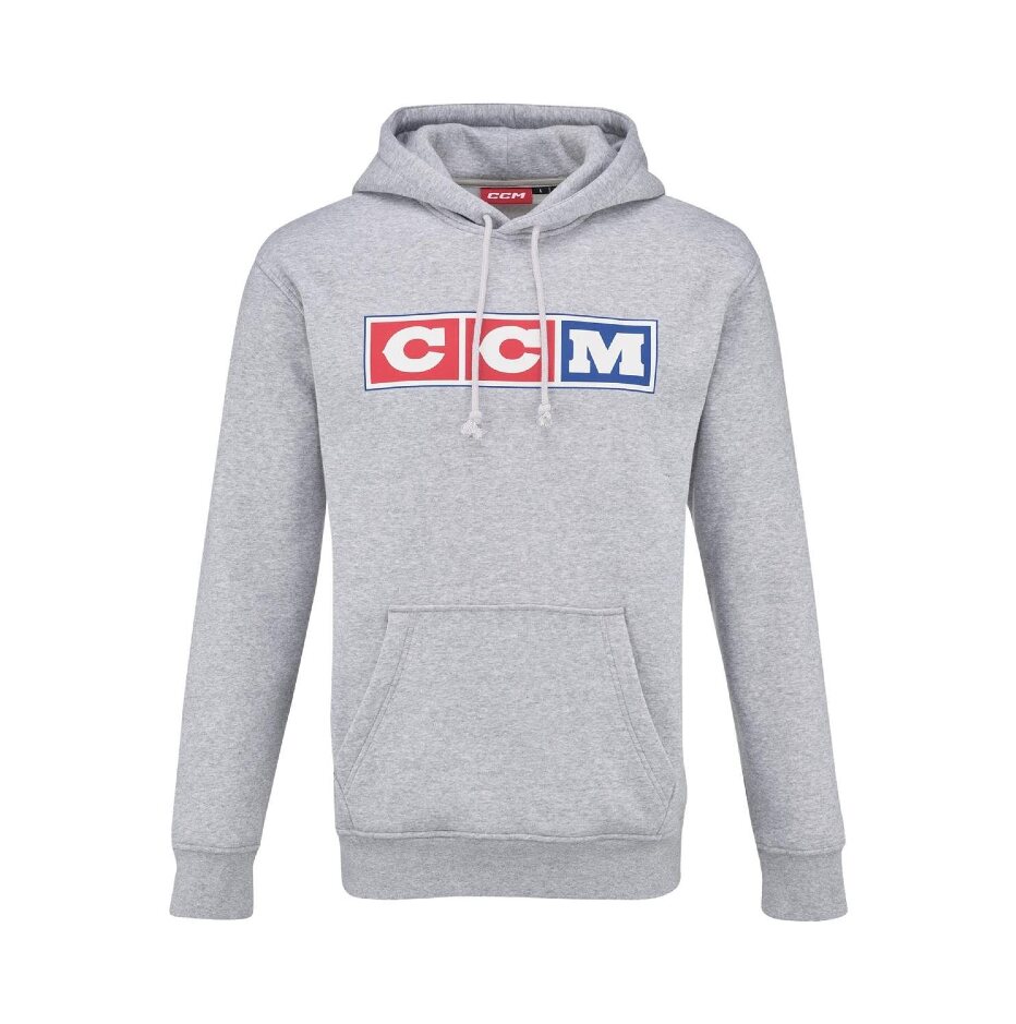 CCM Mikina CCM Heritage Hood SR, Senior, šedá, L