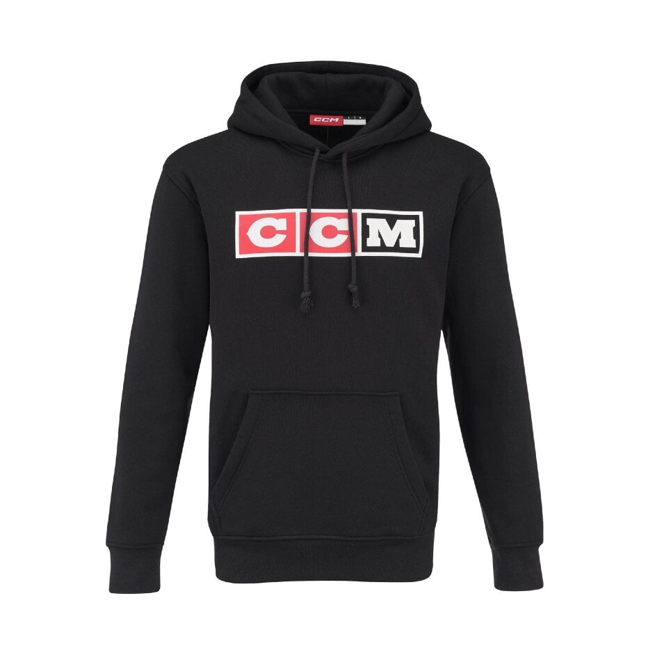 CCM Mikina CCM Heritage Hood SR, Senior, černá, L