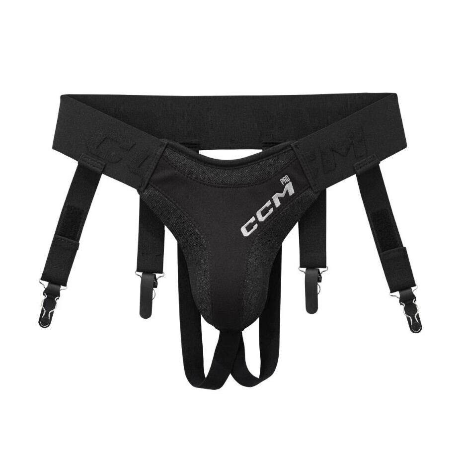 CCM Hokejový suspenzor s podvazky CCM Pro Jock Combo 3in1 SR, Senior, S