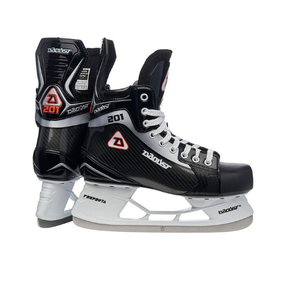 Daoust Hokejové brusle Daoust 201 Black INT, Intermediate, 5.5, 39, R
