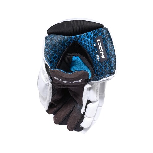 Rukavice CCM Jetspeed FT8 Pro White SR