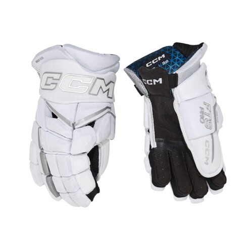 Rukavice CCM Jetspeed FT8 Pro White SR