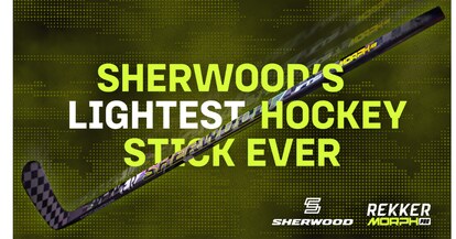 Detail of the 25K Carbon structure on the Sherwood Morph Pro hockey stick at the grafic