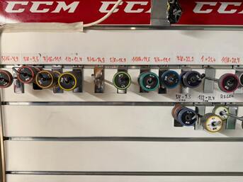 Brusné kotouče Sparx Grinding Ring s různými poloměry žlábků dostupné v Hejduk Sport Hradec Králové.