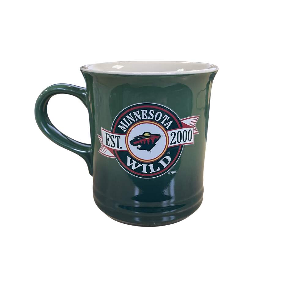 InGlasCo Hrnek NHL 14 OZ Banner Design, Minnesota Wild